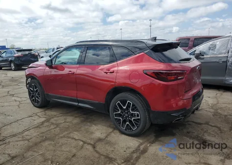 2024 Chevrolet Blazer Rs из США, поврежденный, VIN 3GNKBKRS5RS194475